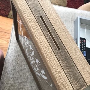 Honeymoon Fund wooden box.